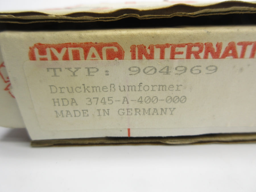 HYDAC HDA3745-A-400-000 904969 NSMP