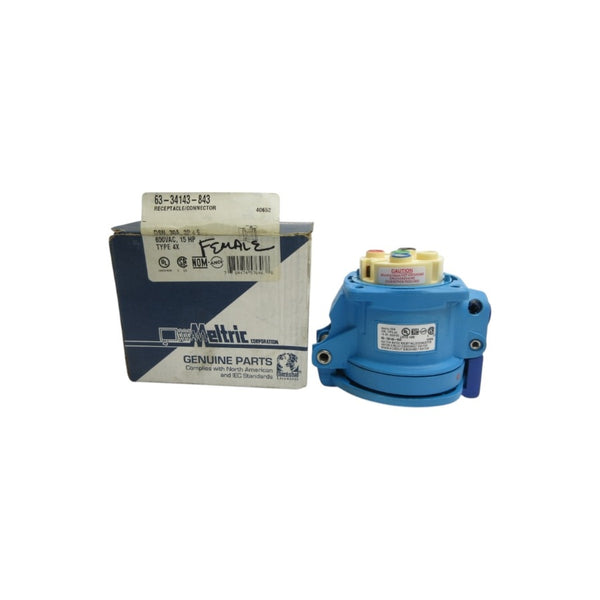 MELTRIC 63-34143-843 600VAC 30A NSMP