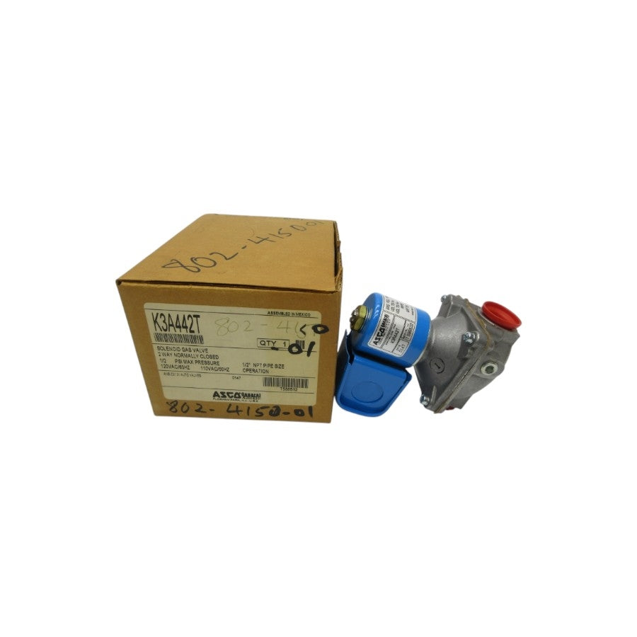 ASCO K3A442T 110/120VAC 1/2" NSMP