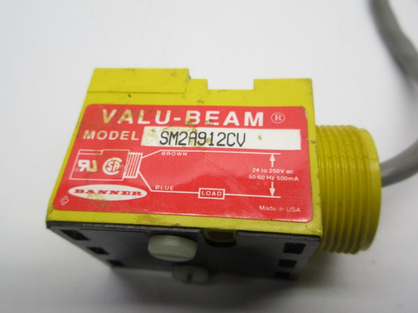 BANNER ENGINEERING SM2A912CV 24-250VAC NSNP