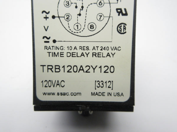 SSAC TRB120A2Y120 120VAC 2-120S NSNP