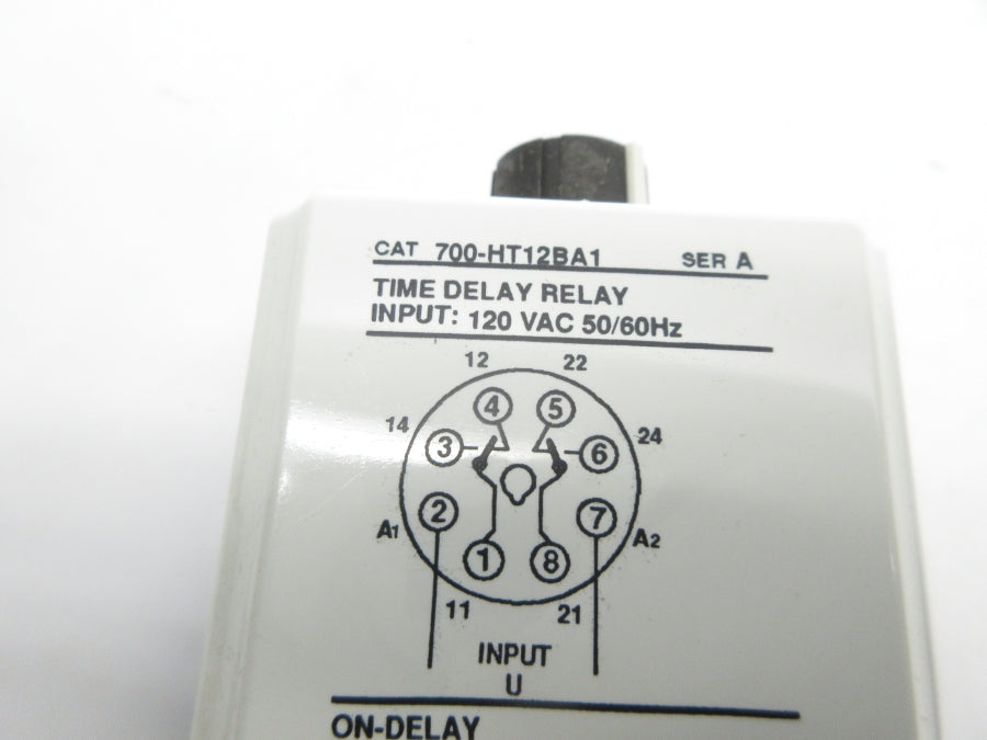 ALLEN BRADLEY 700-HT12BA1 SER. A 120VAC 1.0-180S NSNP