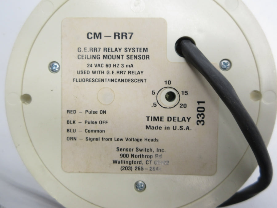 SENSOR SWITCH CM-RR7 24VAC NSNP