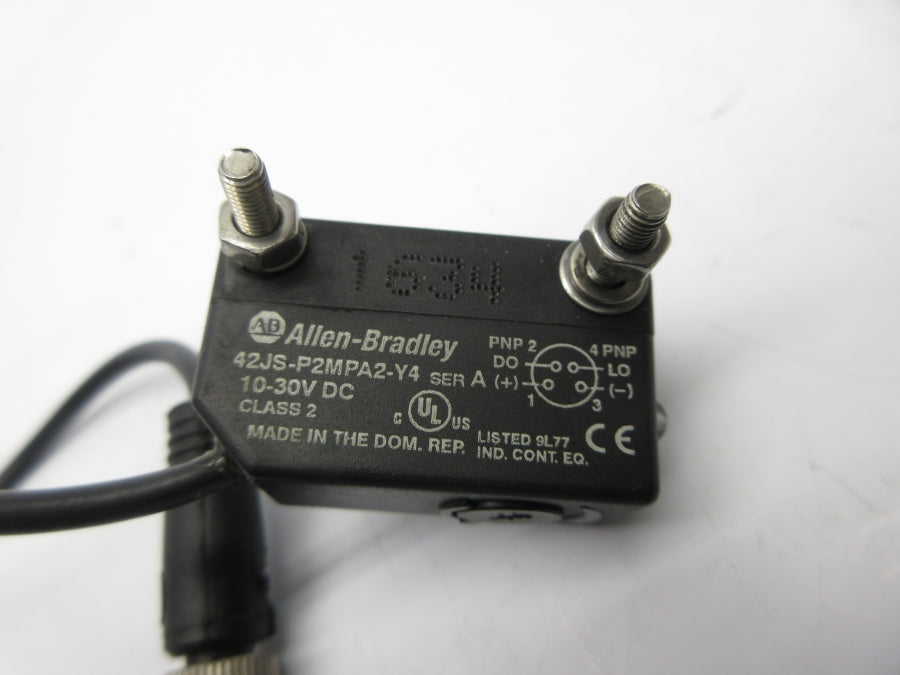 ALLEN BRADLEY 42JS-P2MPA2-Y4 SER. A 10-30VDC NSNP