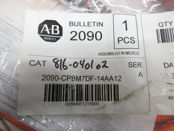 ALLEN BRADLEY 2090-CPBM7DF-14AA12 SER. A NSMP