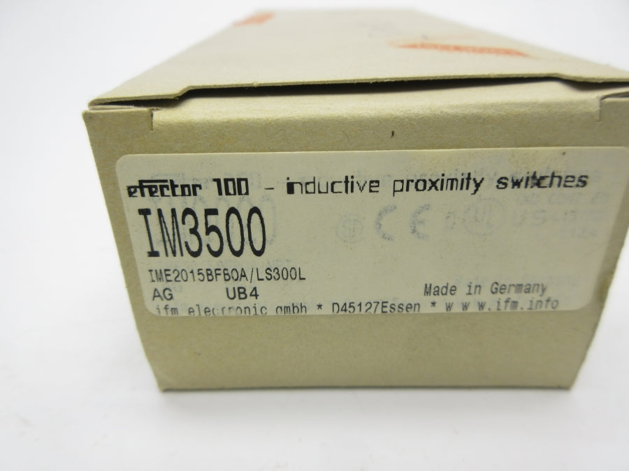 IFM EFECTOR IM3500 IME2015BFBOA/LS300L 20-250VAC/DC NSMP