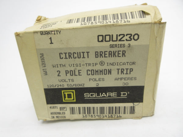 SQUARE D QOU230 SER. 3 120/240V 30A NSMP
