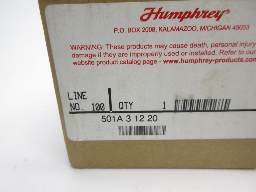 HUMPHREY 501A31220 NSMP