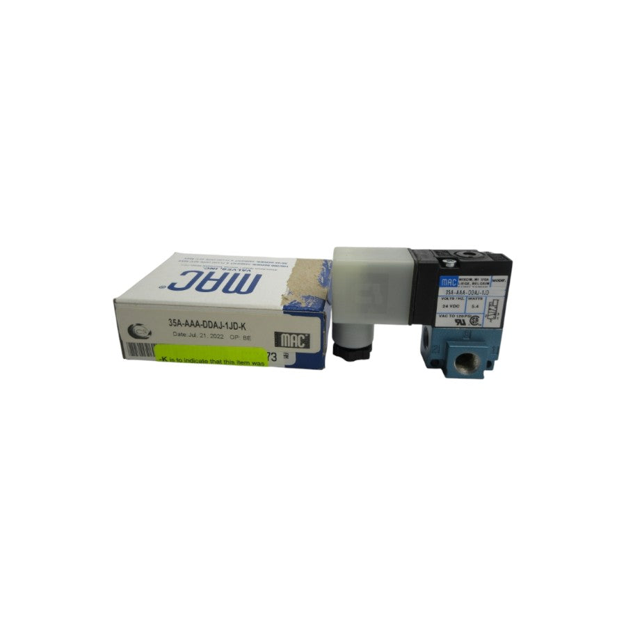 MAC 35A-AAA-DDAJ-1JD-K 24VDC 120PSI NSMP