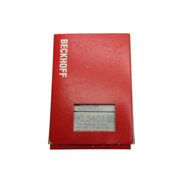 BECKHOFF KL3403 500V 5A NSMP
