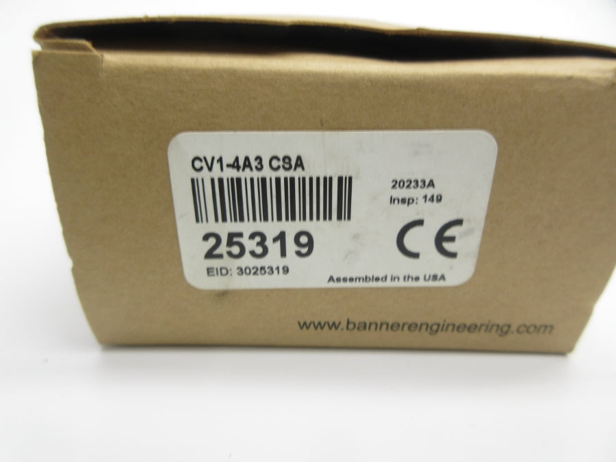 BANNER ENGINEERING CV1-4A3CSA 25319 NSMP