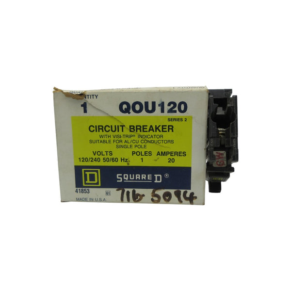 SQUARE D QOU120 SER. 2 120/240V 20A NSMP
