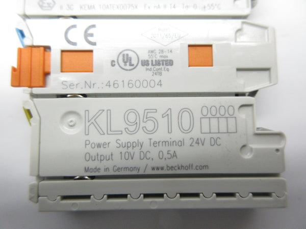 BECKHOFF KL9510 24VDC NSMP