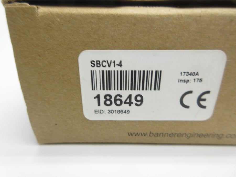 BANNER ENGINEERING SBCV1-4 18649 NSMP