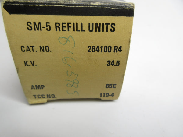 S&C 264100R4 SM-5 34.5KV 65EA NSMP