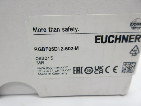 EUCHNER RGBF05D12-502-M 082315 NSFS