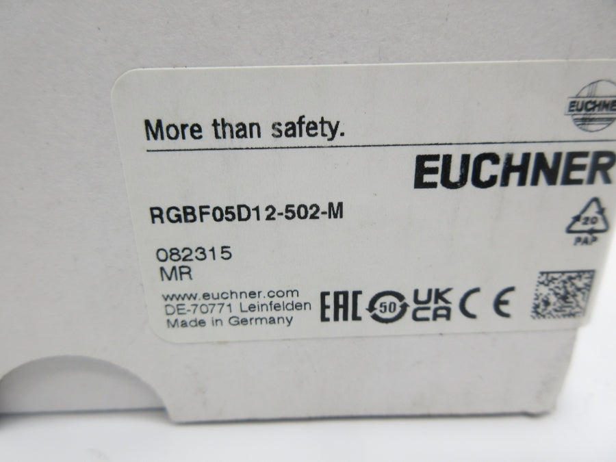 EUCHNER RGBF05D12-502-M 082315 NSFS