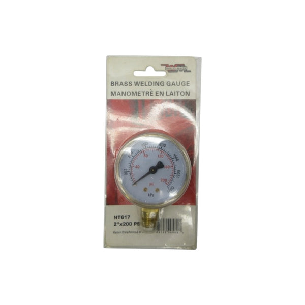WELD MATE NT617 0-200PSI NSMP