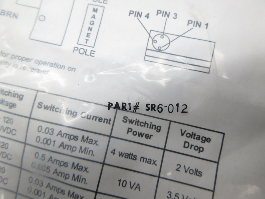 NUMATICS SR6-012 NSMP