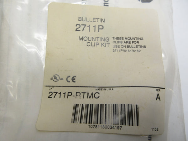 ALLEN BRADLEY 2711P-RTMC SER. A NSMP