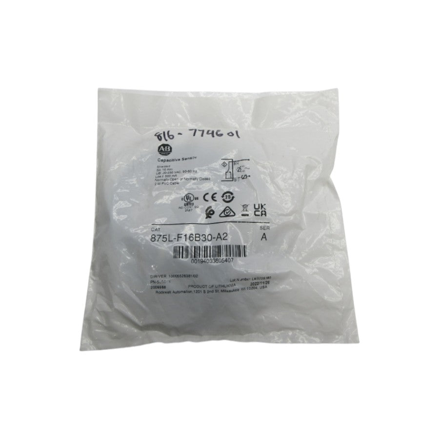 ALLEN BRADLEY 875L-F16B30-A2 SER. A 20-250VAC NSMP