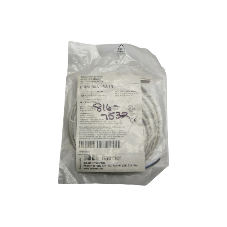 BAUMER IFRM04N15A1/L 10-30VDC NSMP
