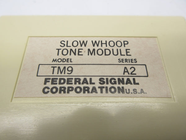 FEDERAL SIGNAL TM9 SER. A2 NSNP