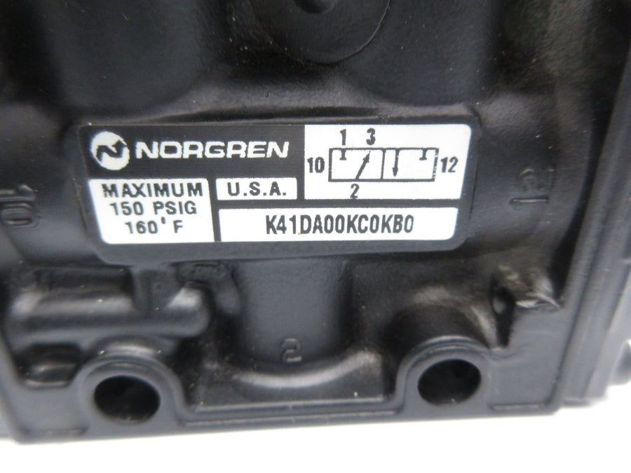 NORGREN K41DA00KC0KB0 150PSI NSNP