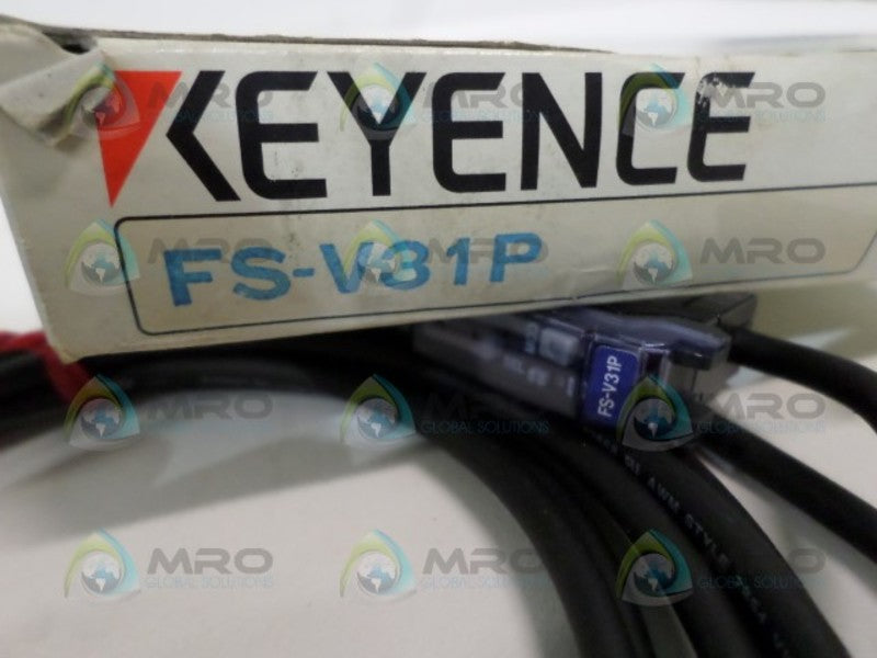 KEYENCE FS-V31P FIBER OPTIC PHOTOELECTRIC AMPLIFIER  NSMP