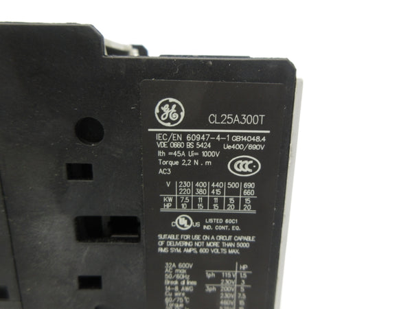 GENERAL ELECTRIC CL25A300TLB1AJ 110-115/110-120V NSNP