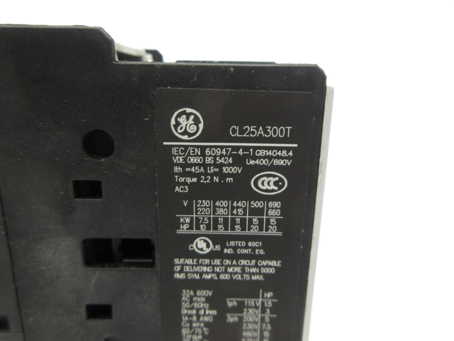 GENERAL ELECTRIC CL25A300TLB1AJ 110-115/110-120V NSNP