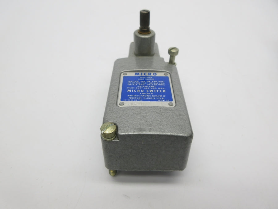 MICRO SWITCH 206LS1 480VAC 10A NSMP