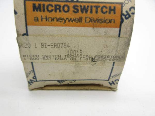 MICRO SWITCH BZ-2RQ784 600VAC 2A NSMP