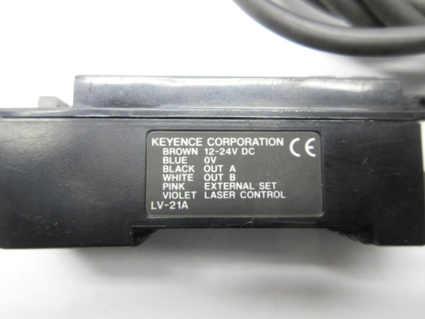 KEYENCE LV-21A 12-24VDC (AS PICTURED1) UNMP