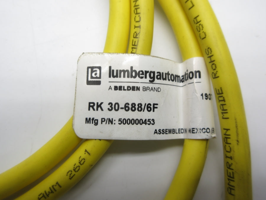 LUMBERG AUTOMATION RK30-688/6F 500000453 NSNP