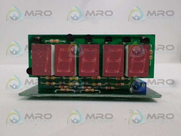 TEXMATE RP4500/3500 PANEL METER BOARD (AS PICTURED) UNMP