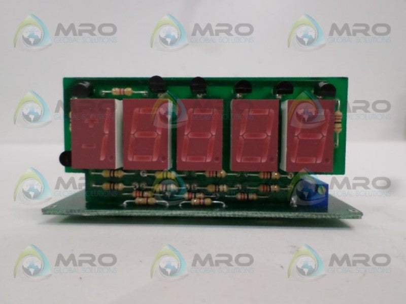 TEXMATE RP4500/3500 PANEL METER BOARD (AS PICTURED) UNMP