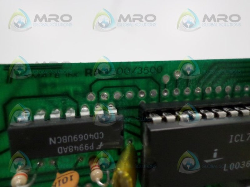 TEXMATE RP4500/3500 PANEL METER BOARD (AS PICTURED) UNMP