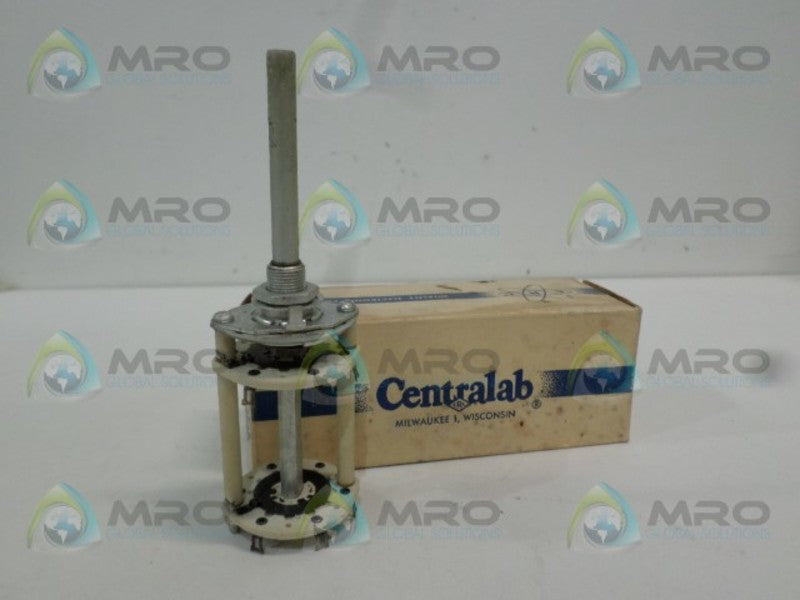 CENTRALAB PA-2029 NON-SHORTING STEATITE ROTARY SWITCH NSMP