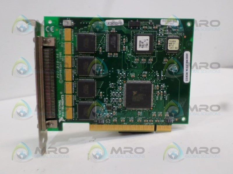 NATIONAL INSTRUMENTS PCI-DI0-96 DIGITAL I/O CARD UNMP