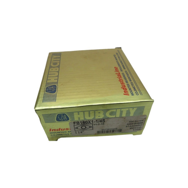 HUB CITY FB160X1-1/4S 1-1/4" NSMP