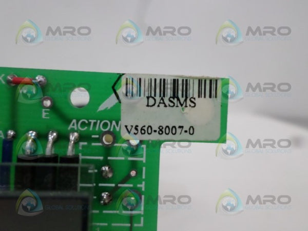 ACTION INSTRUMENTS V560-8007-0 DISPLAY BOARD ONLY NSNP