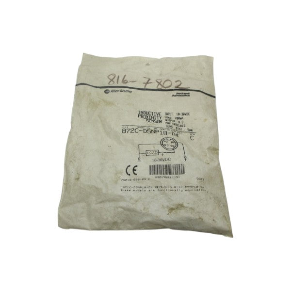 ALLEN BRADLEY 872C-D5NP18-D4 SER. C 10-30VDC NSMP