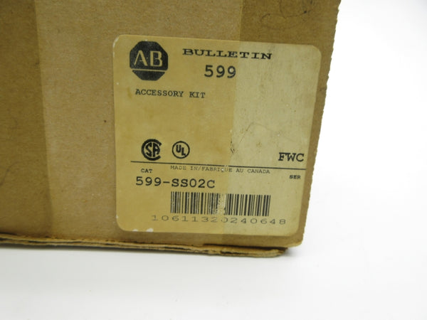 ALLEN BRADLEY 599-SS02C SER. CA (BR/WH) NSMP