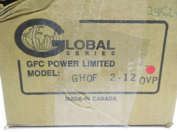 GLOBAL SERIES GHOF2-12OVP 100/120/220/240V NSMP