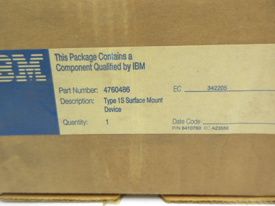 IBM 4760486 NSMP