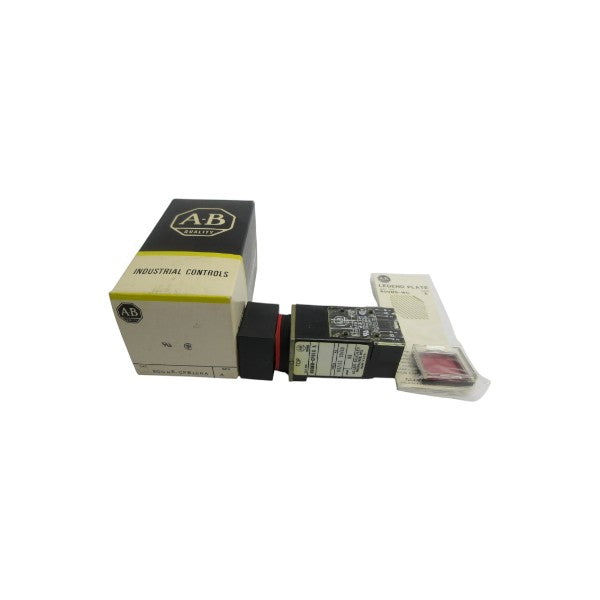ALLEN BRADLEY 800MB-CPB16RA SER. A 110/120V (BK/YL) NSMP