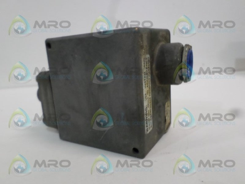 BARKSDALE E1H-R250 PRESSURE SWITCH UNMP