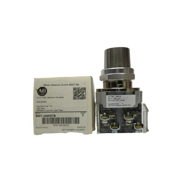 ALLEN BRADLEY 800T-J44KE7B SER. T (NO KEY) (WH) NSMP