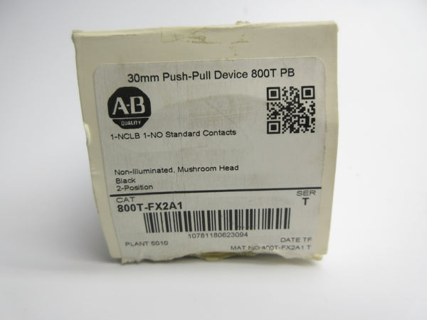 ALLEN BRADLEY 800T-FX2A1 SER. T (AS PICTURED) (WH) NSMP
